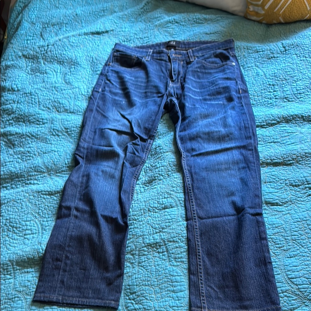 PAIGE Women's Blue Boot Cut Jeans